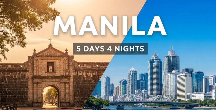 ทัวร์ส่วนตัวฟิลิปปินส์  Plan A 5 วัน 4 คืน (รวมที่พัก)