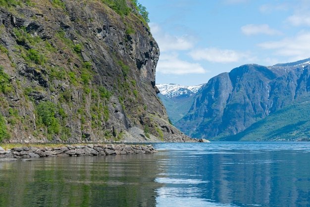 หมู่บ้าน Fl&aring;m ริมฟยอร์ด นอร์เวย์